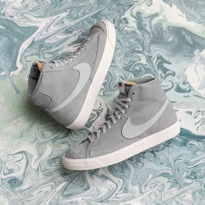 Nike blazer mid outlet gray